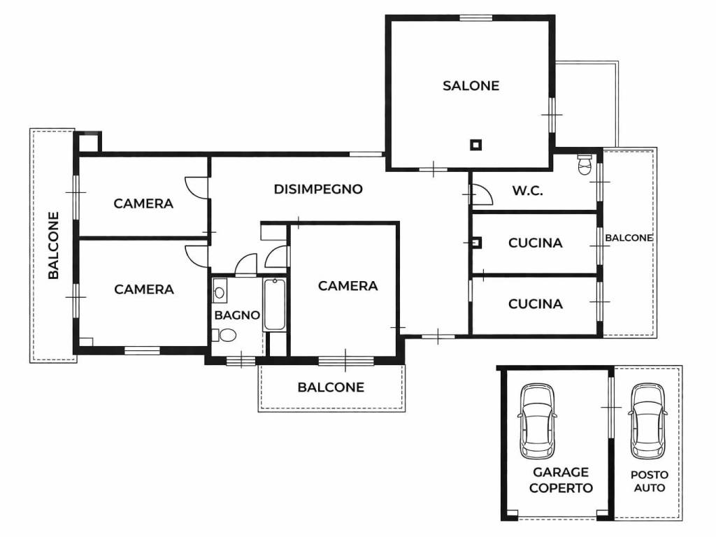appartamento in affitto a San Benedetto del Tronto