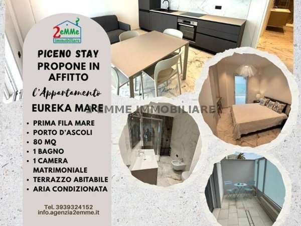 appartamento in affitto a San Benedetto del Tronto in zona Sentina