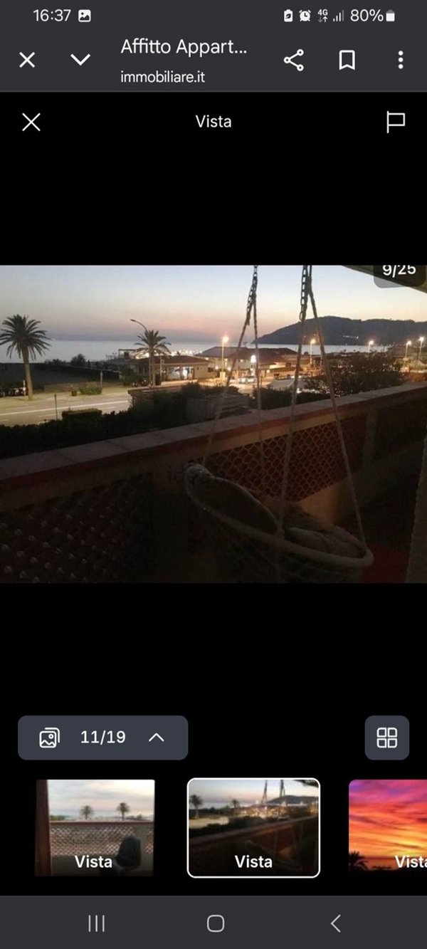 appartamento in affitto a Carrara