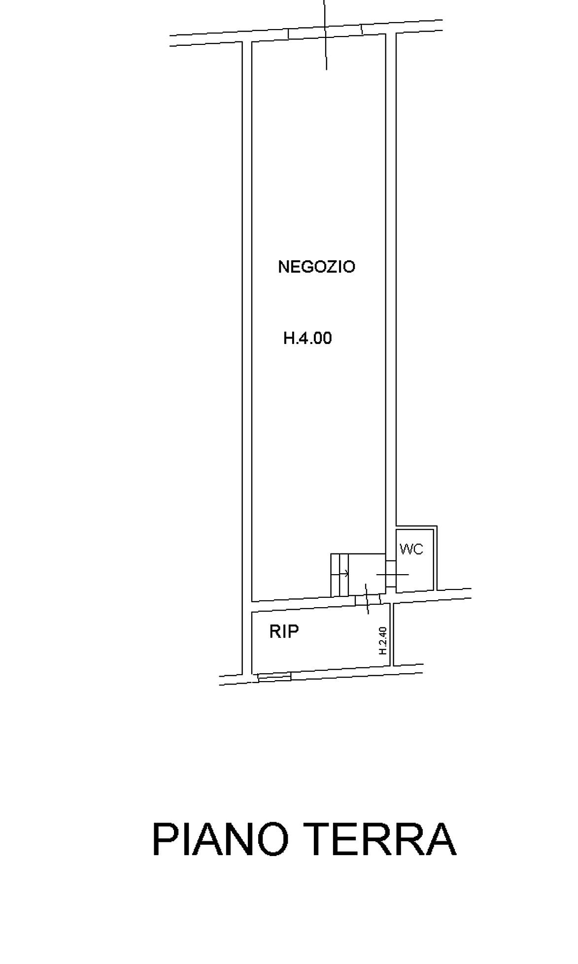 negozio in affitto a Carrara in zona Avenza