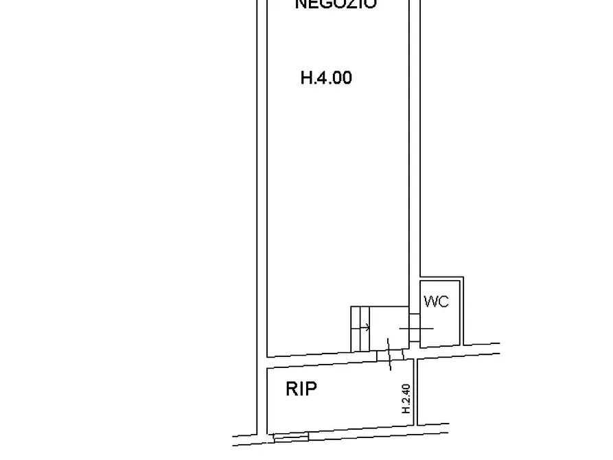 negozio in affitto a Carrara in zona Avenza