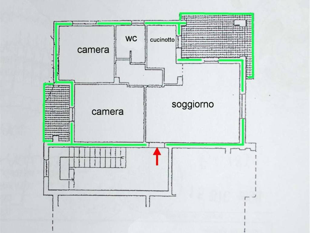 appartamento in affitto a Fosdinovo in zona Caniparola