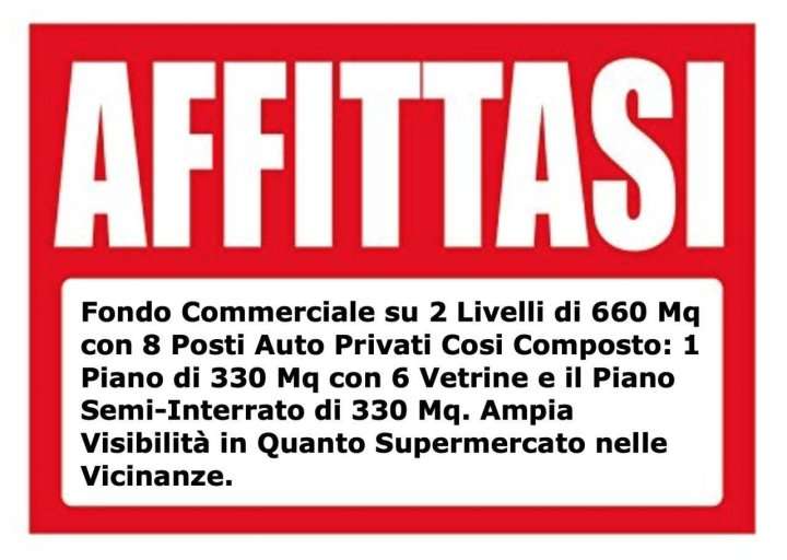 negozio in affitto a Massa