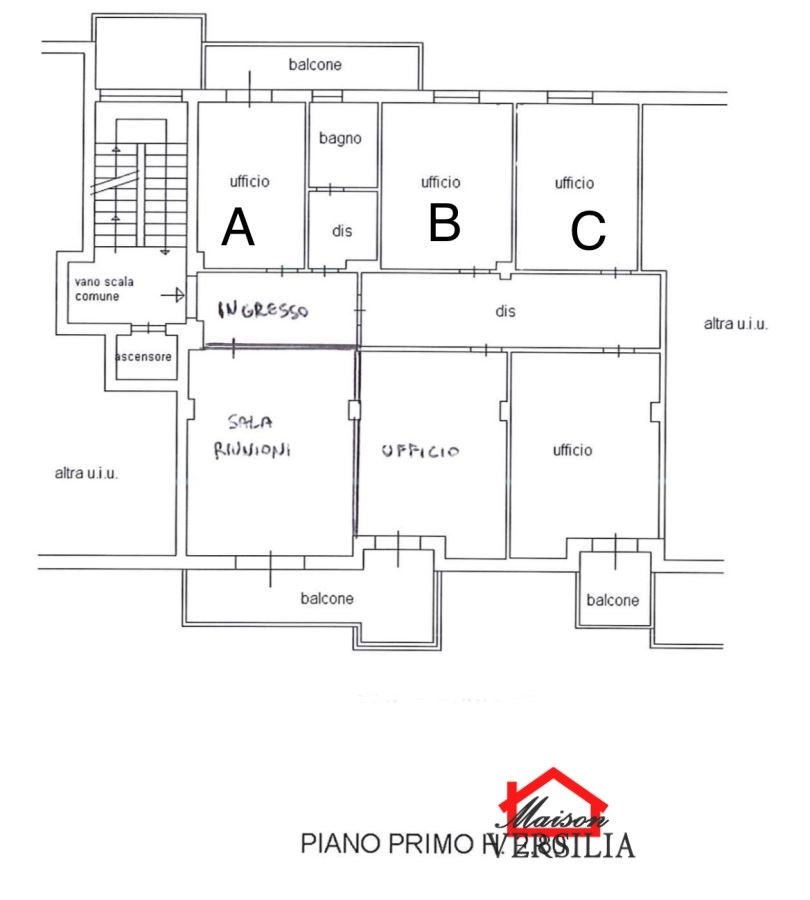 ufficio in affitto a Massa