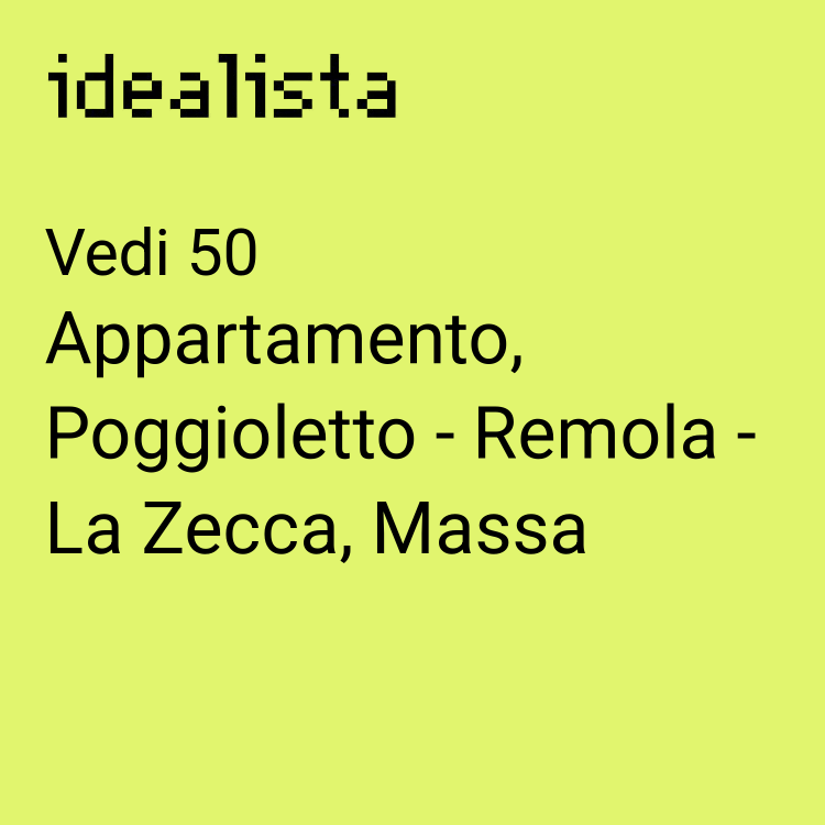 appartamento in affitto a Massa