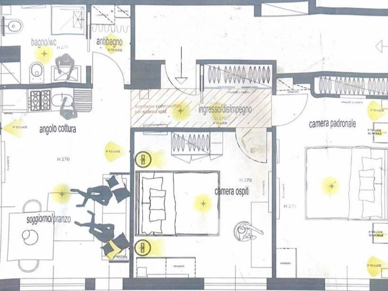 appartamento in affitto a Massa in zona Centro Storico
