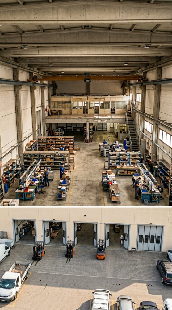 capannone in affitto a Massa