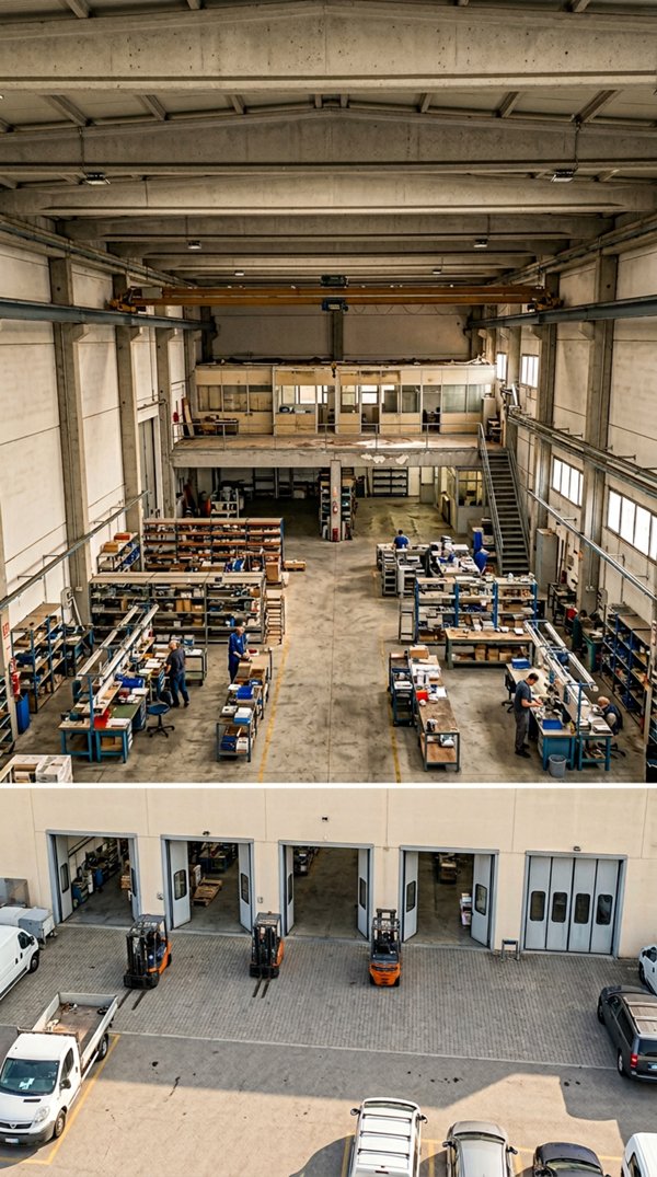 capannone in affitto a Massa