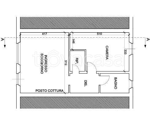 appartamento in affitto ad Altopascio