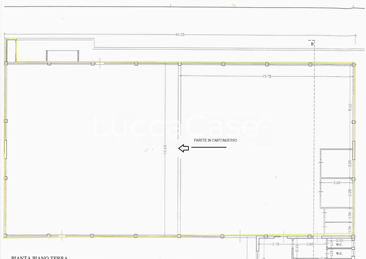 ufficio in affitto a Capannori in zona Lunata