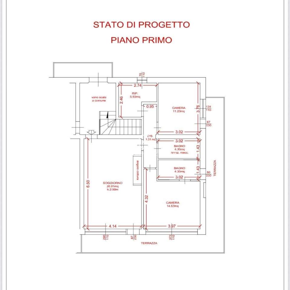 appartamento in affitto a Forte dei Marmi in zona Vittoria Apuana