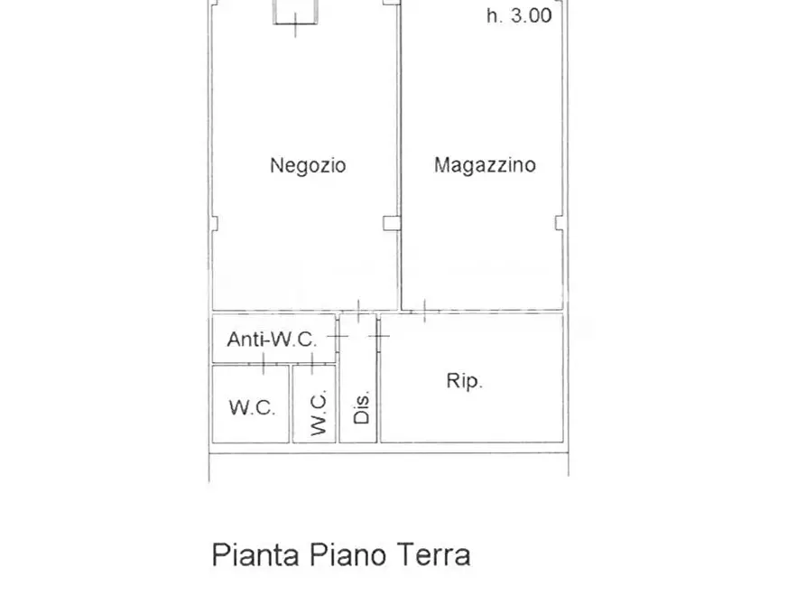 negozio in affitto a Lucca in zona Sant'Anna