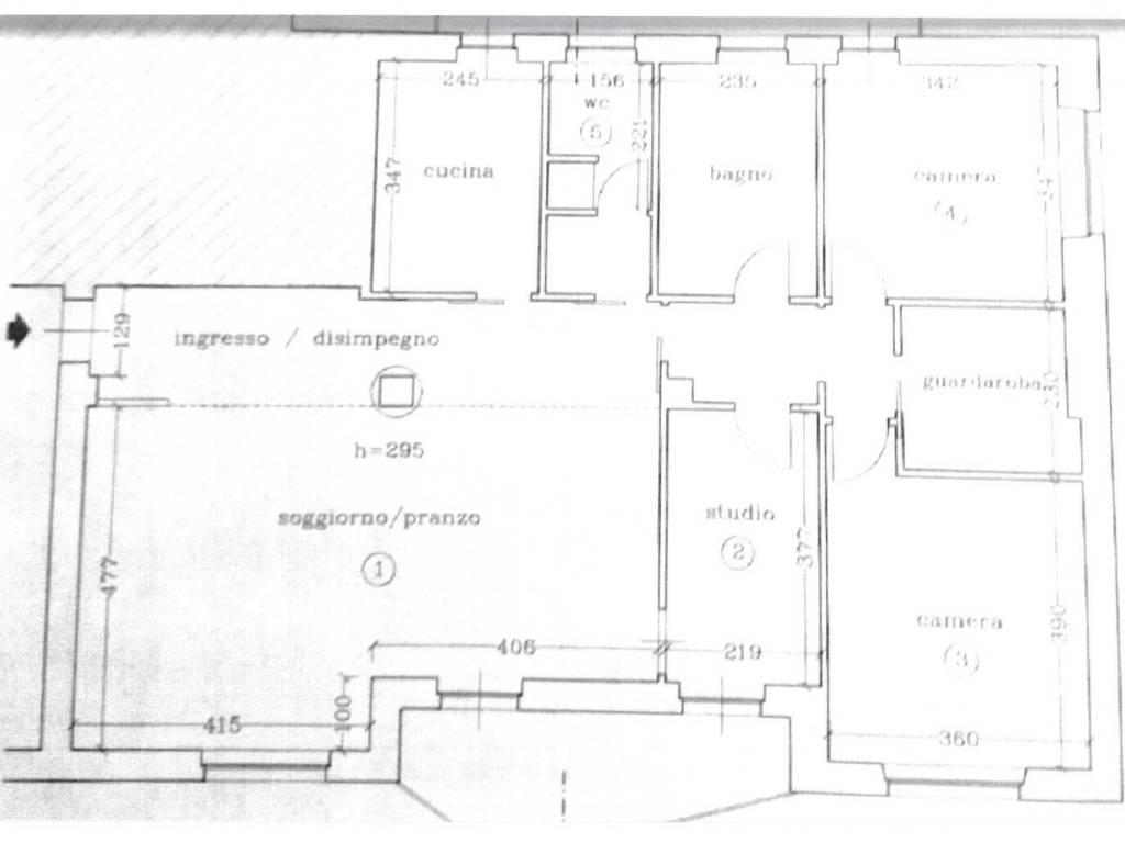 appartamento in affitto a Lucca in zona zona San Filippo