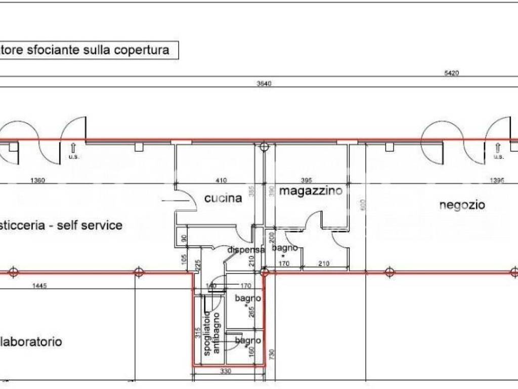 locale commerciale in affitto a Porcari