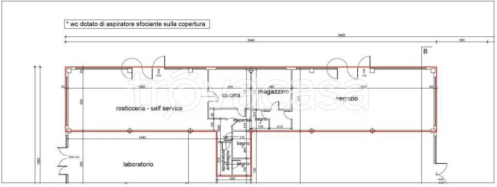 negozio in affitto a Porcari