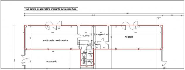 locale commerciale in affitto a Porcari