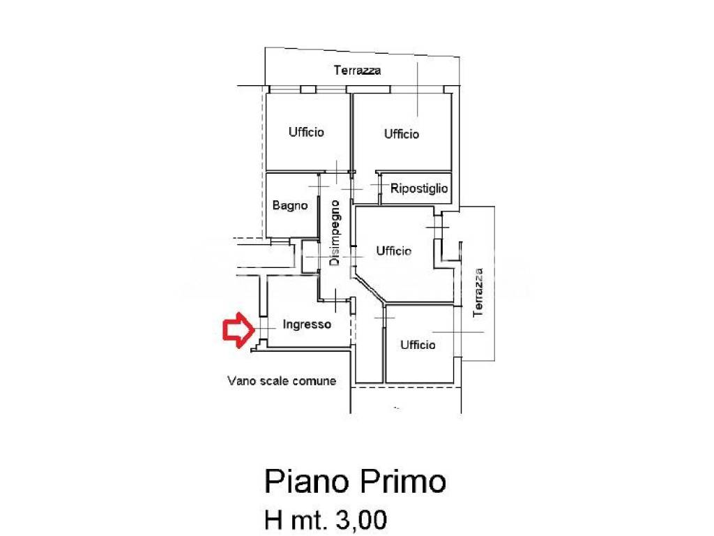 ufficio in affitto a Porcari