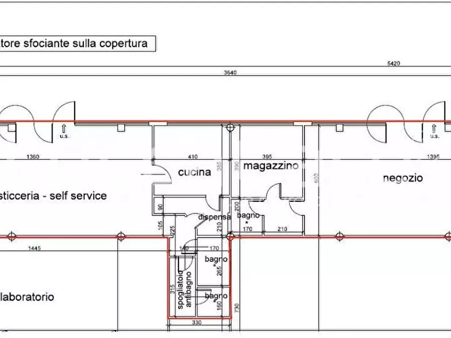 locale commerciale in affitto a Porcari