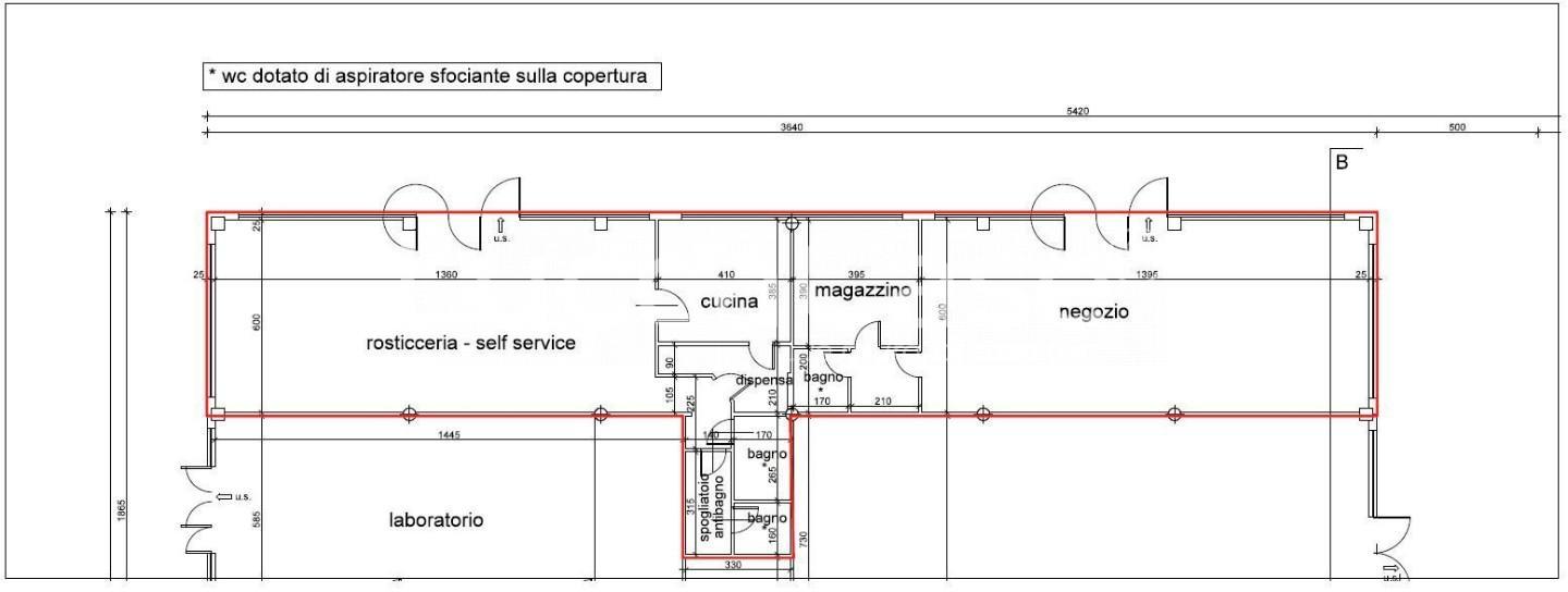 locale commerciale in affitto a Porcari
