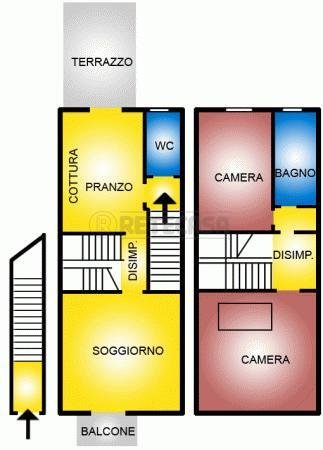 casa indipendente in affitto a Viareggio