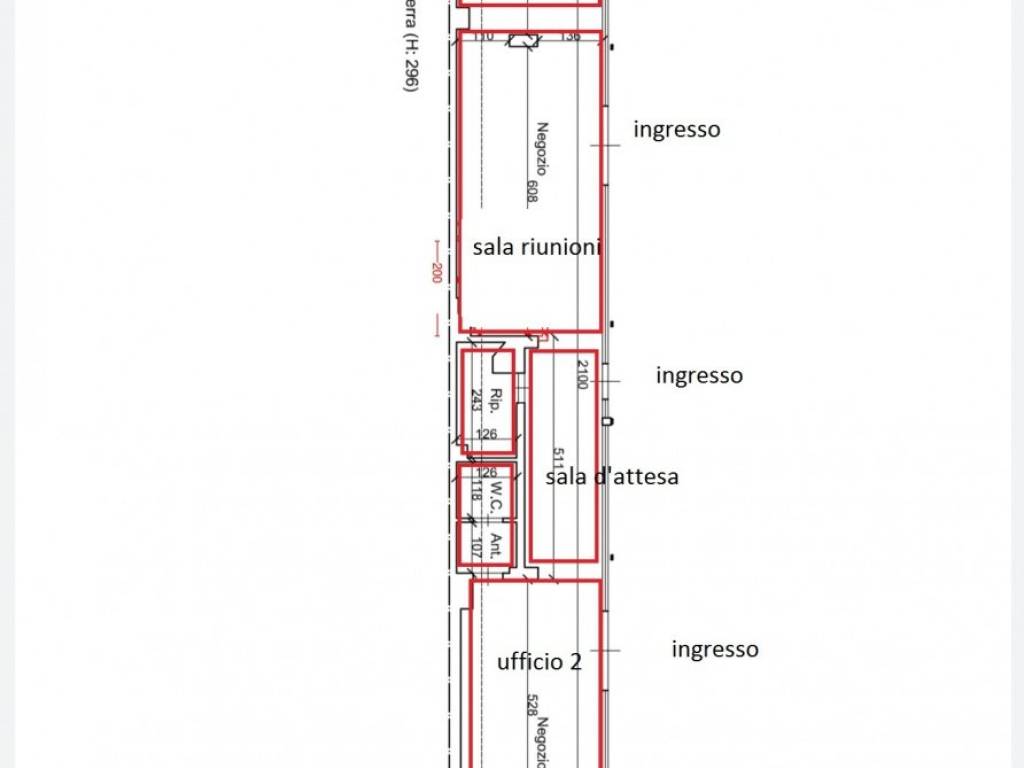 negozio in affitto a Viareggio in zona Migliarina