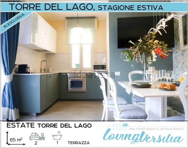 appartamento in affitto a Viareggio in zona Torre del Lago