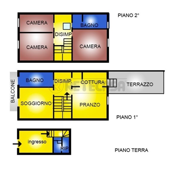casa indipendente in affitto a Viareggio in zona Campo d'Aviazione