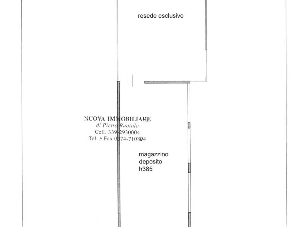 locale commerciale in affitto ad Agliana