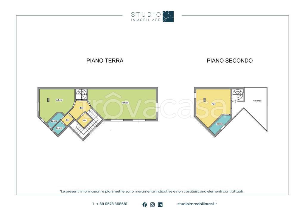 ufficio in affitto ad Agliana in zona San Niccolò