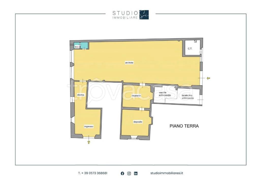 locale commerciale in affitto a Pistoia in zona Centro Città