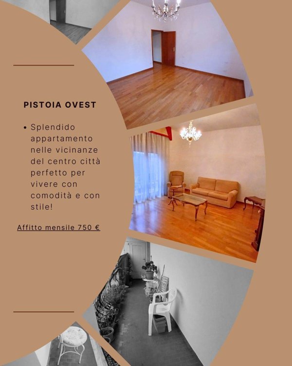 appartamento in affitto a Pistoia