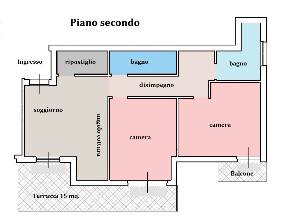 appartamento in affitto a Pistoia in zona Centro Città