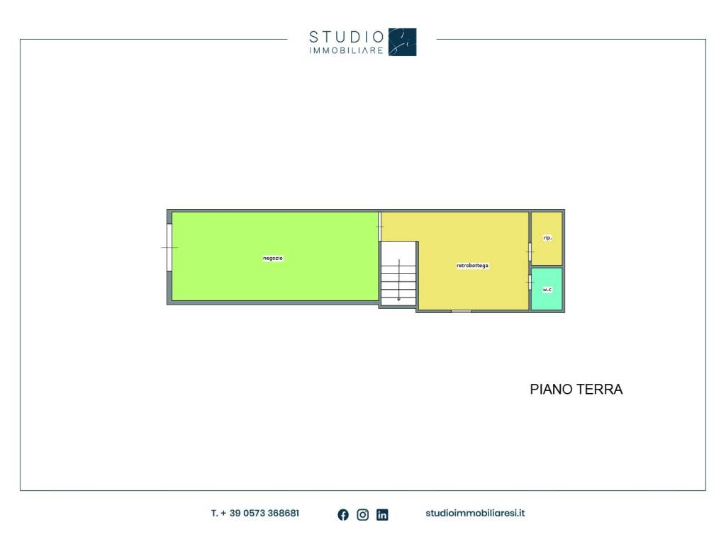 negozio in affitto a Pistoia in zona Centro Città