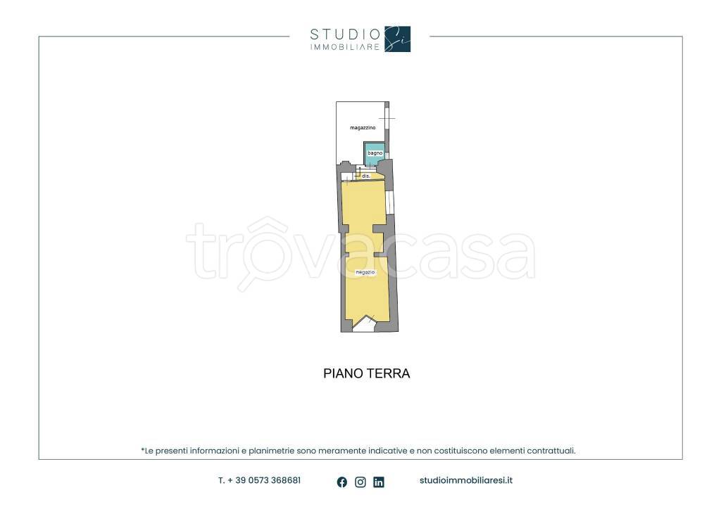negozio in affitto a Pistoia in zona Centro Città