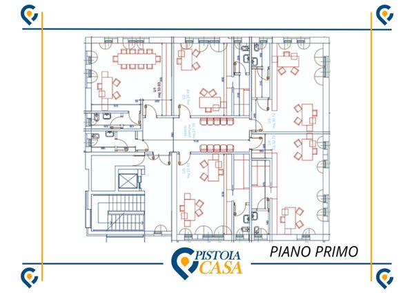 ufficio in affitto a Pistoia