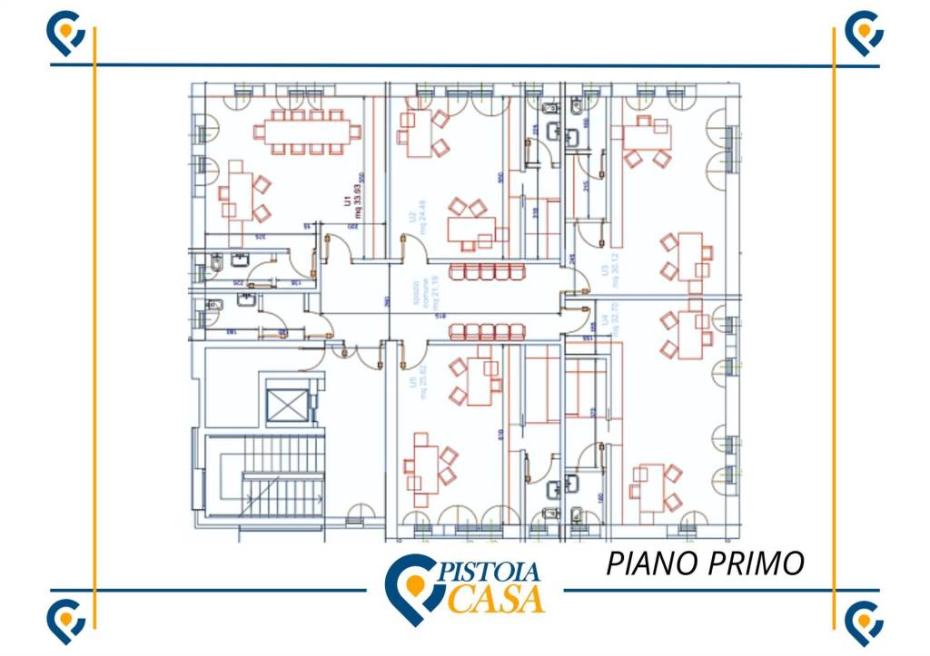 ufficio in affitto a Pistoia