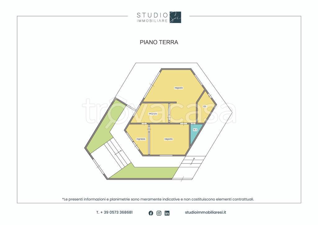 ufficio in affitto a Pistoia in zona Stadio