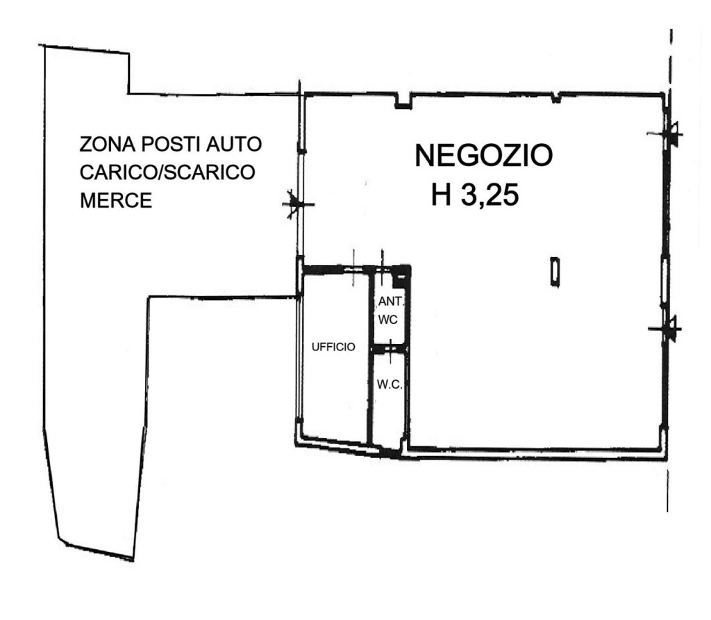 negozio in affitto a Pistoia