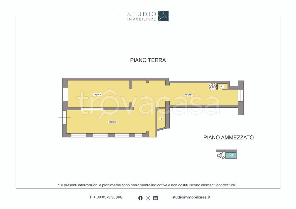 negozio in affitto a Pistoia in zona Centro Città