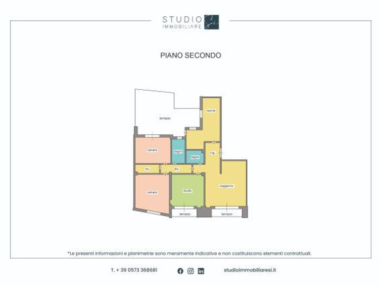 appartamento in affitto a Pistoia in zona Centro Città
