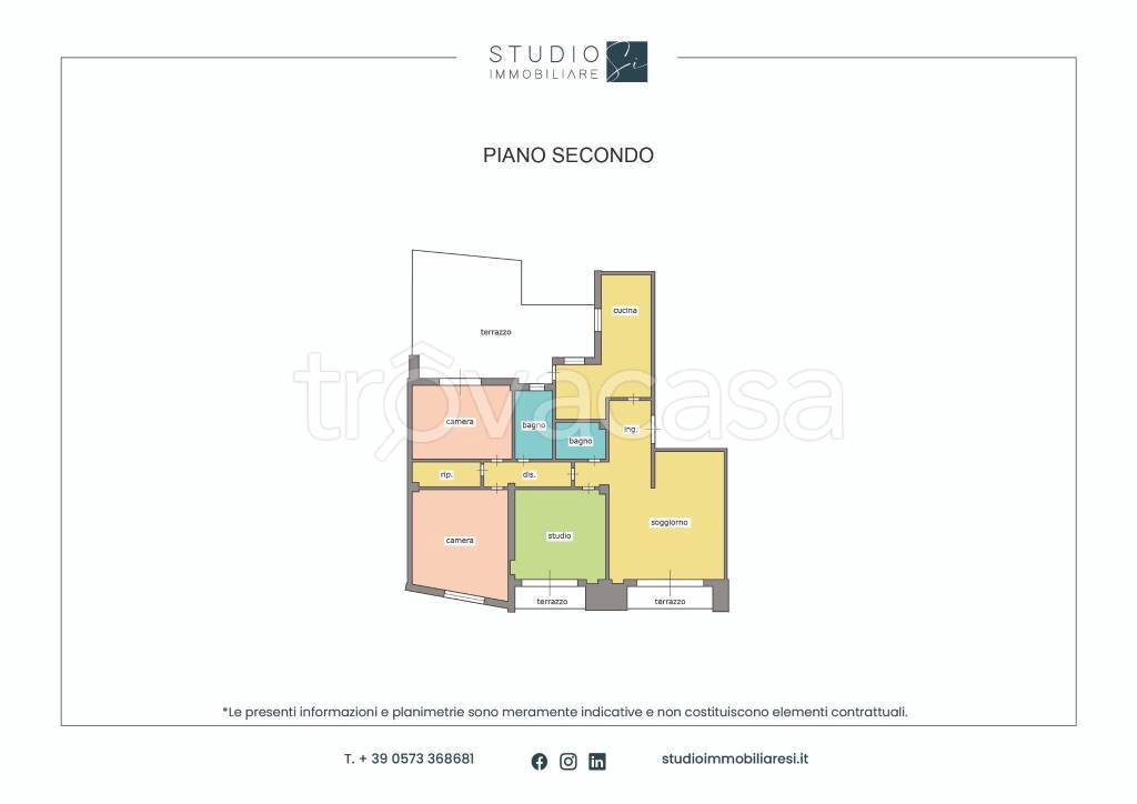 appartamento in affitto a Pistoia in zona Centro Città