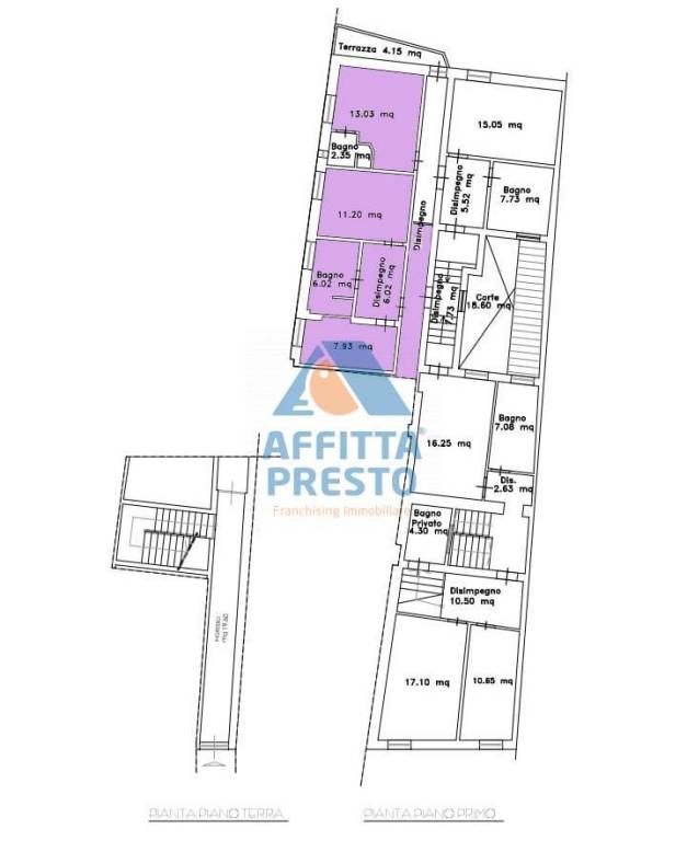 appartamento in affitto ad Empoli