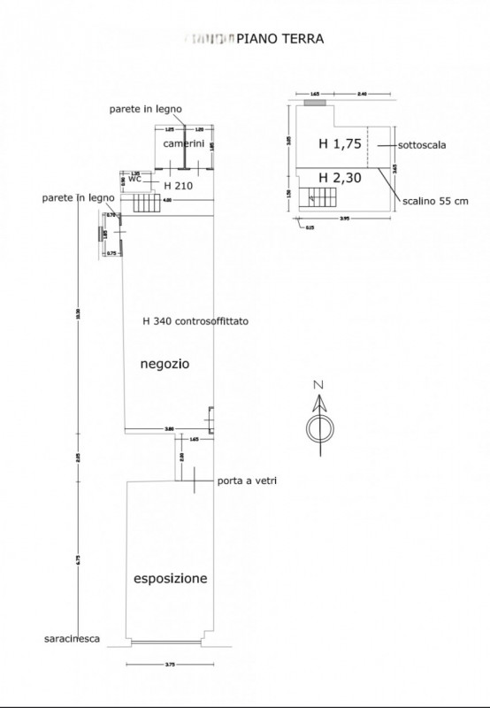 negozio in affitto ad Empoli in zona Centro Storico