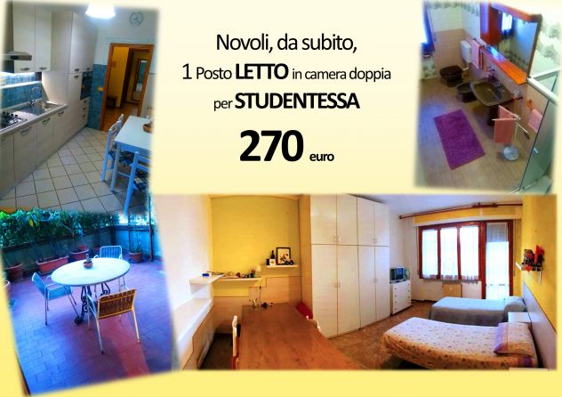 camera singola in affitto a Firenze in zona Novoli