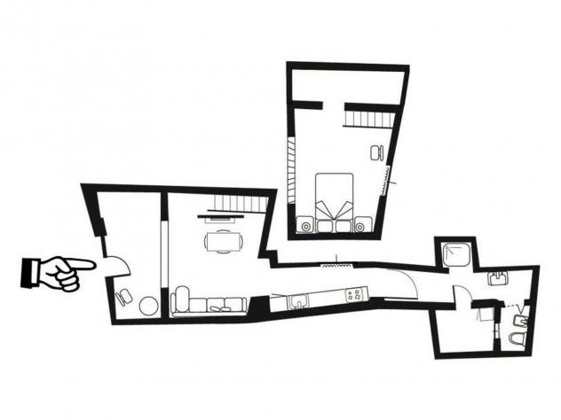 appartamento in affitto a Firenze in zona Centro San Frediano