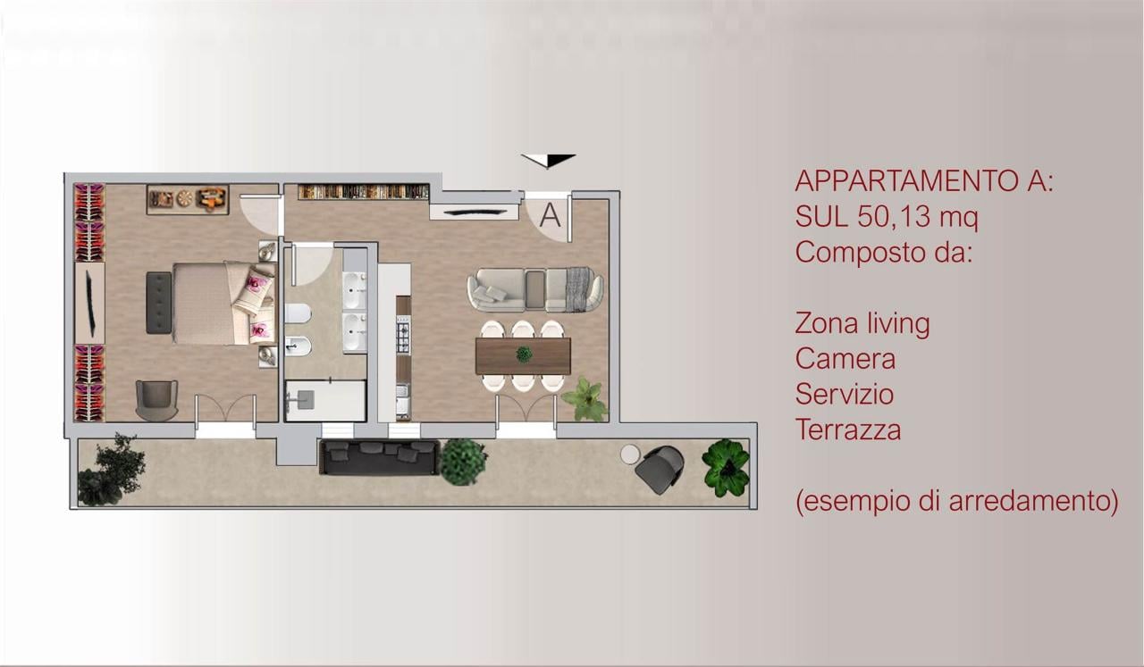 appartamento in affitto a Firenze in zona Novoli