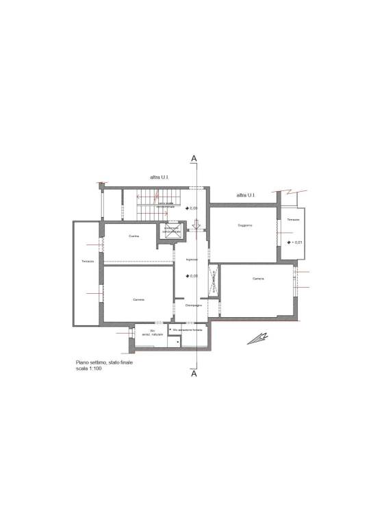 appartamento in affitto a Firenze in zona Novoli