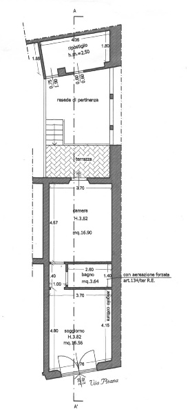appartamento in affitto a Firenze in zona Legnaia