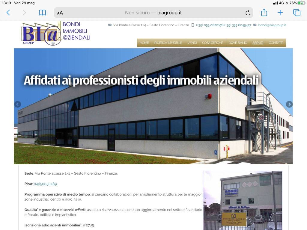 locale commerciale in affitto a Firenze in zona Peretola