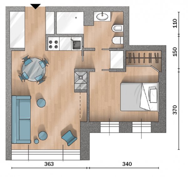 appartamento in affitto a Firenze in zona Centro Storico